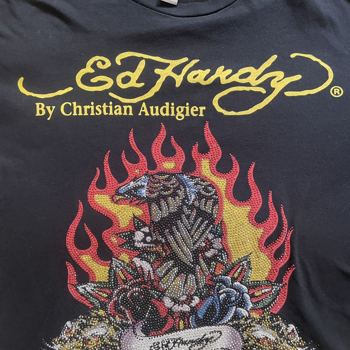 Vintage - Ed hardy fire hawk tee 🔥 - 4