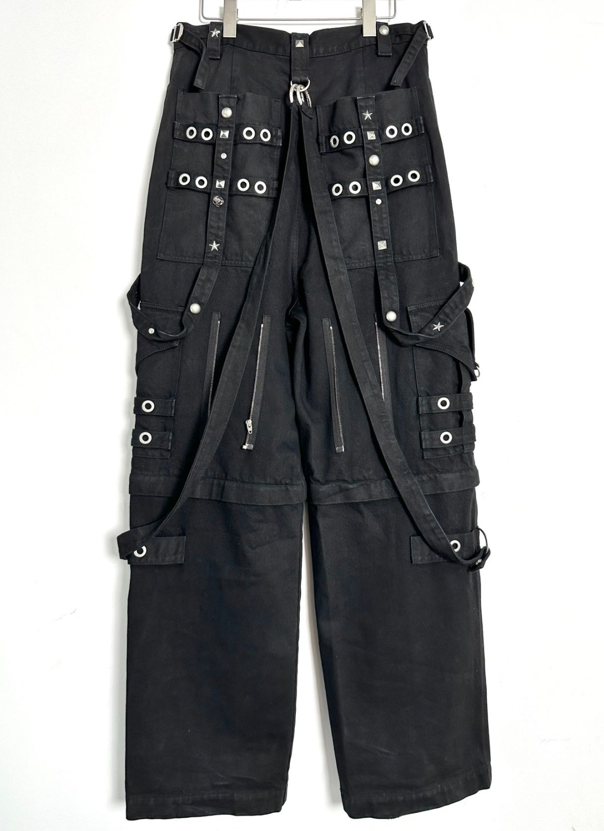 Balenciaga 22SS Runway Black Raver Jeans - 3