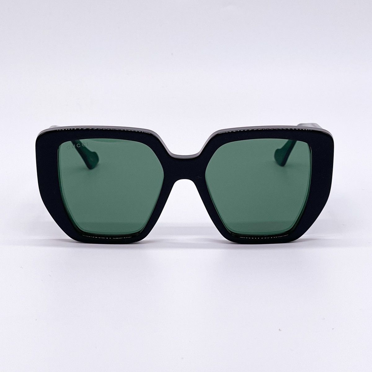 NEW GUCCI GG0956S 001 BLACK GREEN WOMEN’S SUNGLASSES GUCCI - 5