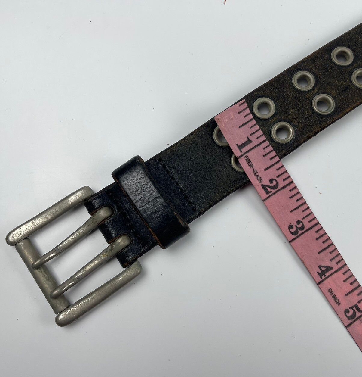 Japanese Brand - studded leather belt tc22 - 5