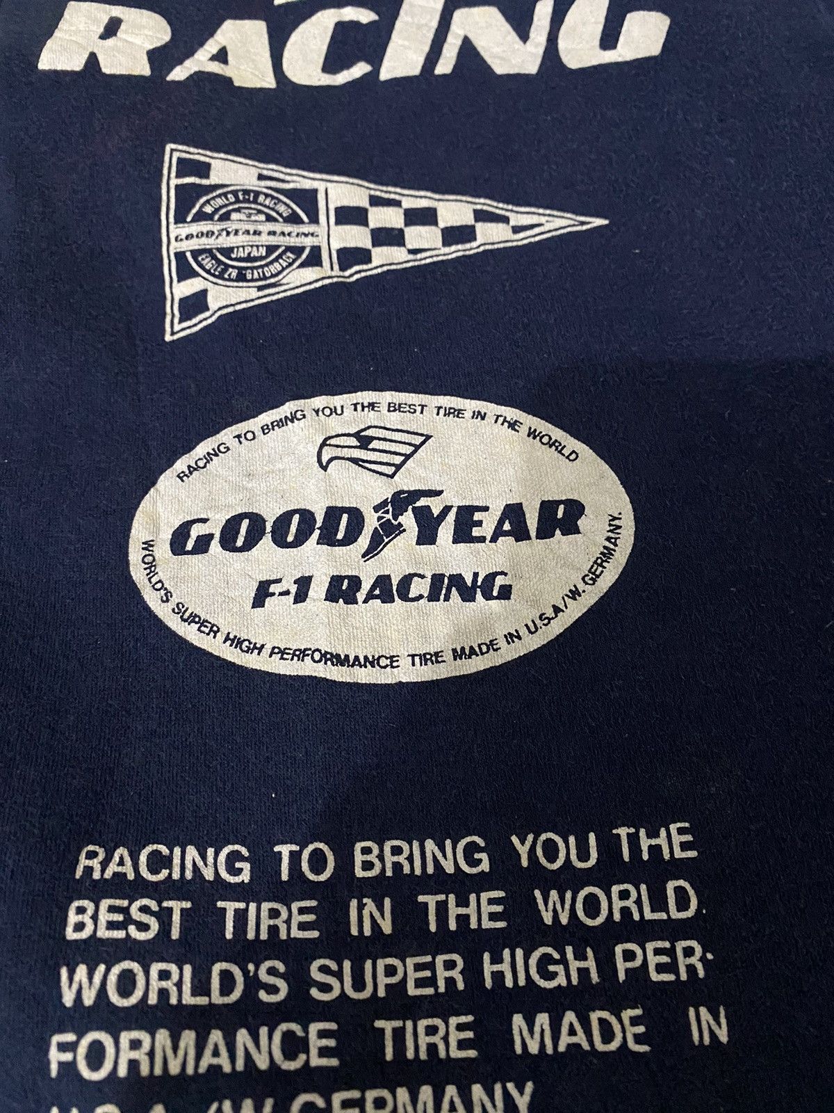 Vintage Good Year Formula 1 Racing Team Sweatshirt - 10