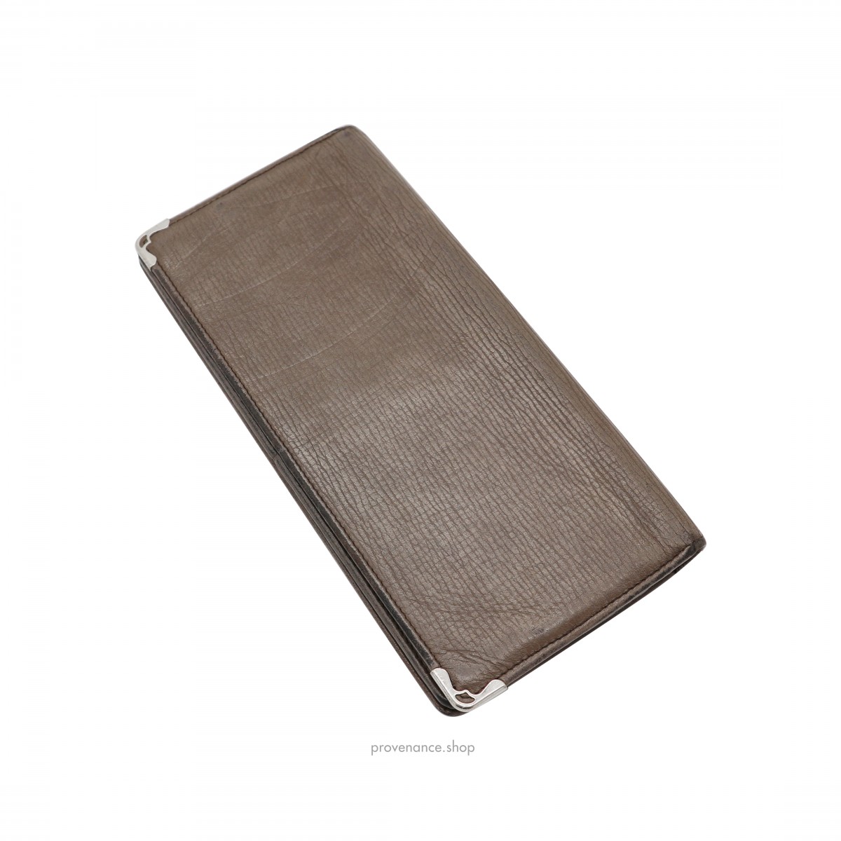 Cartier Long Wallet - Taupe Leather - 4