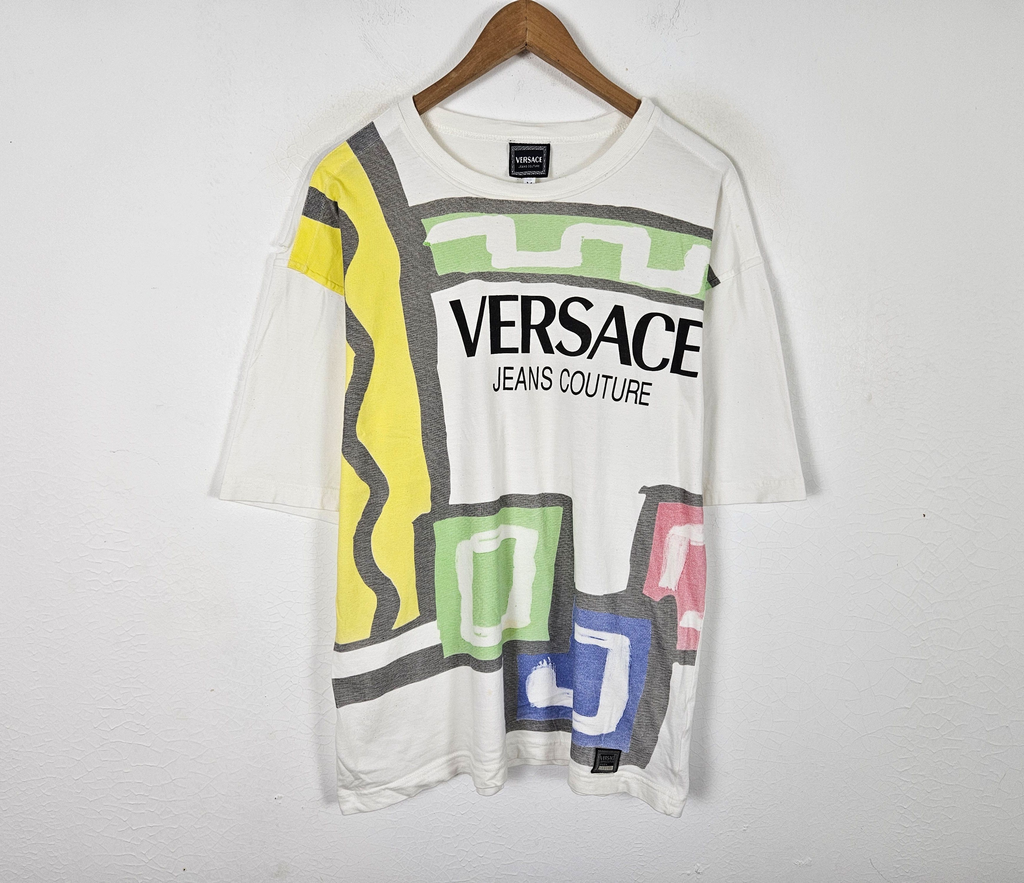 Versace Jeans Couture medusa pop art 90s italy shirt - 2