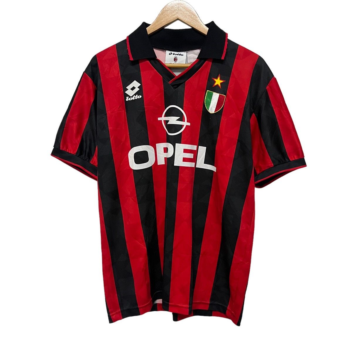 Vintage 1994-1995 AC Milan Home Jersey (M) - 1