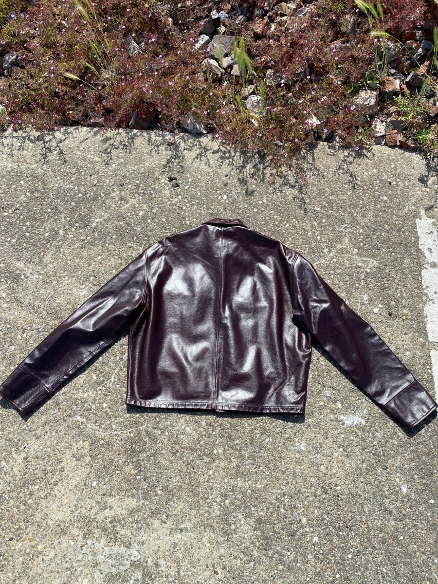 Jil sander leather blouse jacket - 3