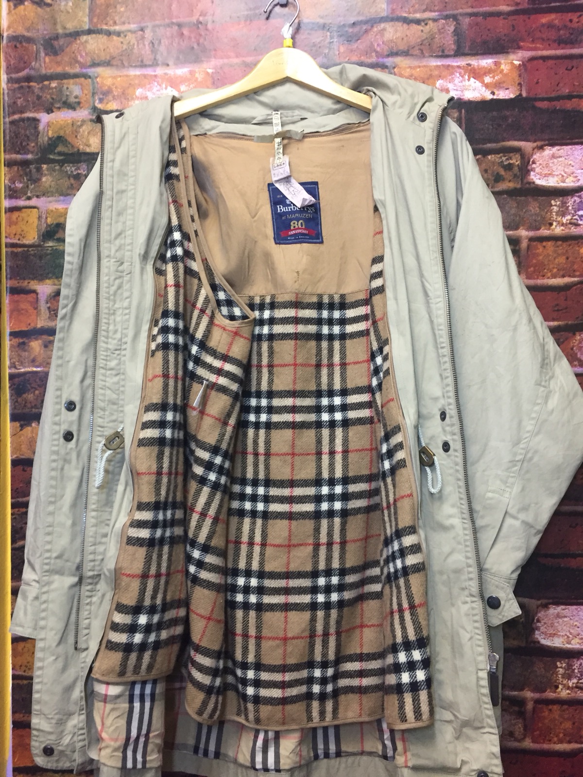 Burberry Burberrys Nove Check Jacket At Maruzen 80 Aniversarrya