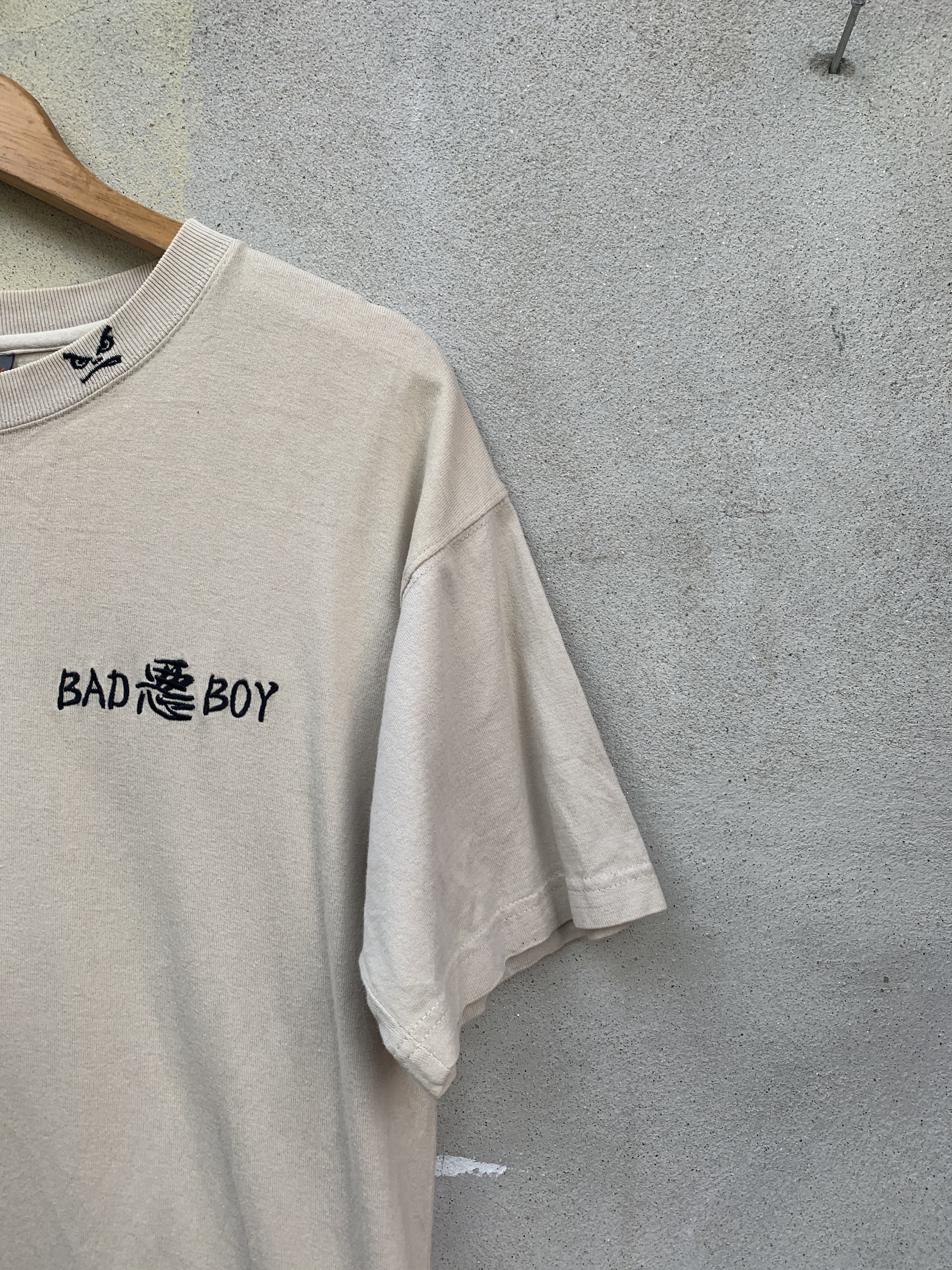 Vintage - Vintage Bad Boy Hip Hop Japanese Kanji Tee/T-Shirt - 4