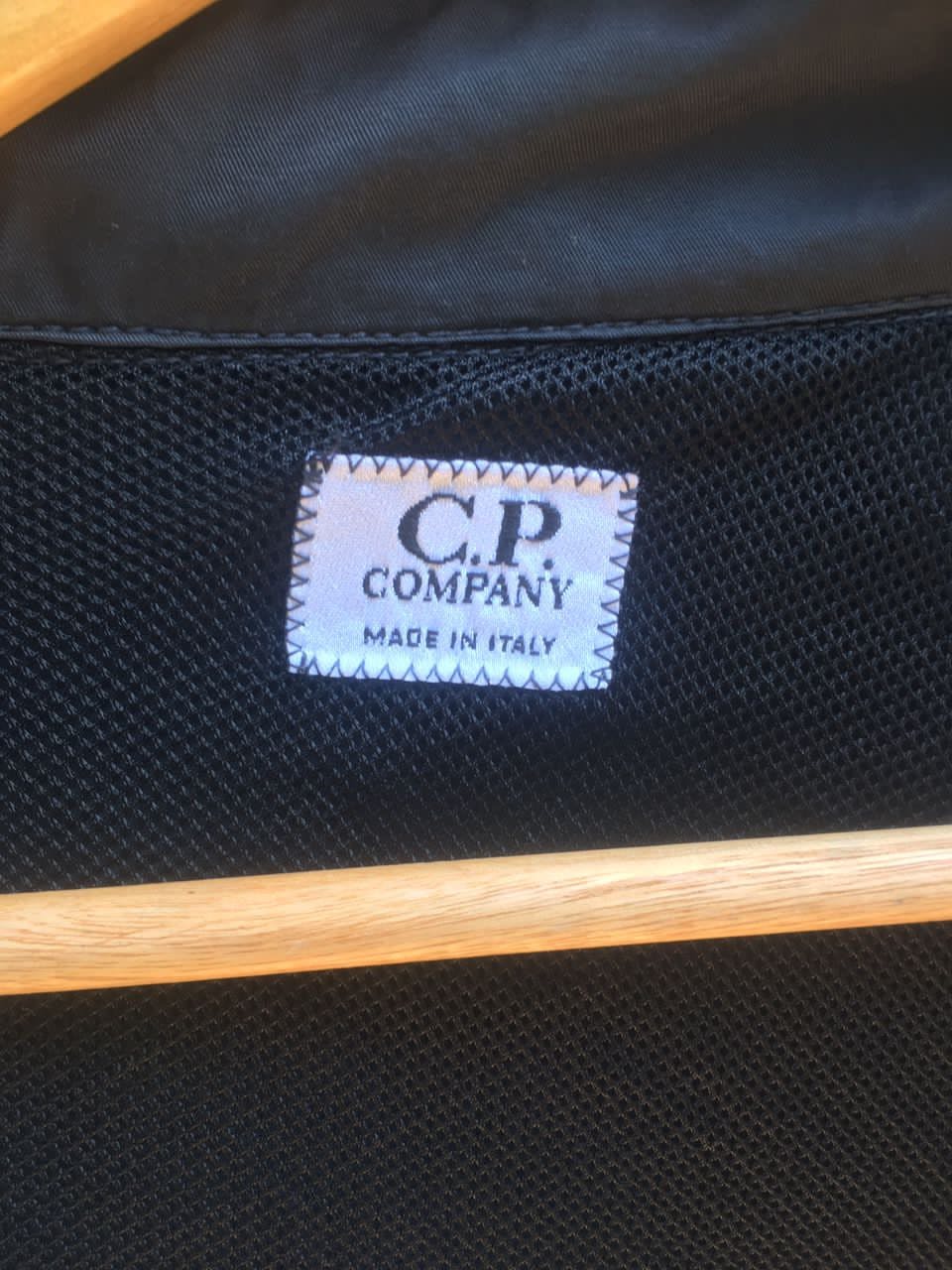C.P Company oversized Nylon black long Jackets made in italy - 4