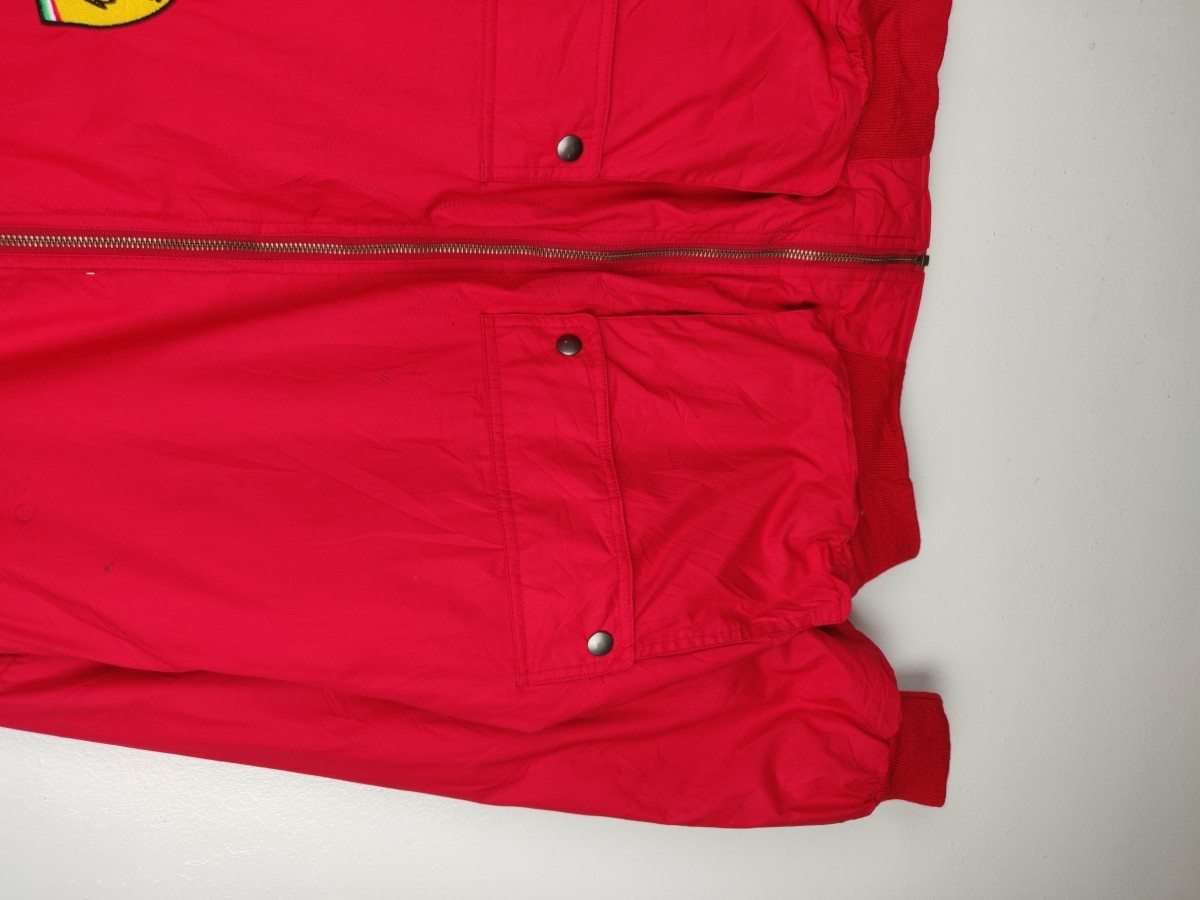 Ferrari - Bomber Style Zipper Jacket Outerwear - 6