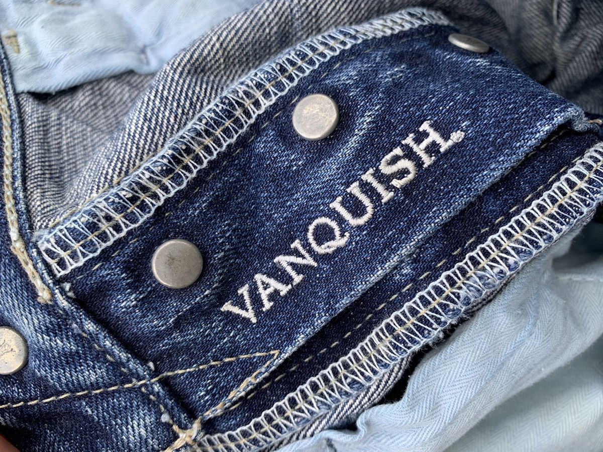 Vanquish Selvage Denime Distressed designations - 6