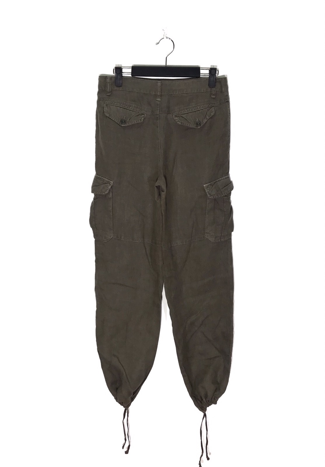 Japanese Brand - Made In Japan Spick And Span Parachute Cargo Linen Pants - 5