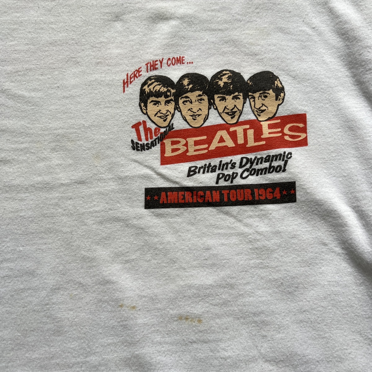 Vintage - Vintage The Beatles Backstage Pass Tour Tee 90s