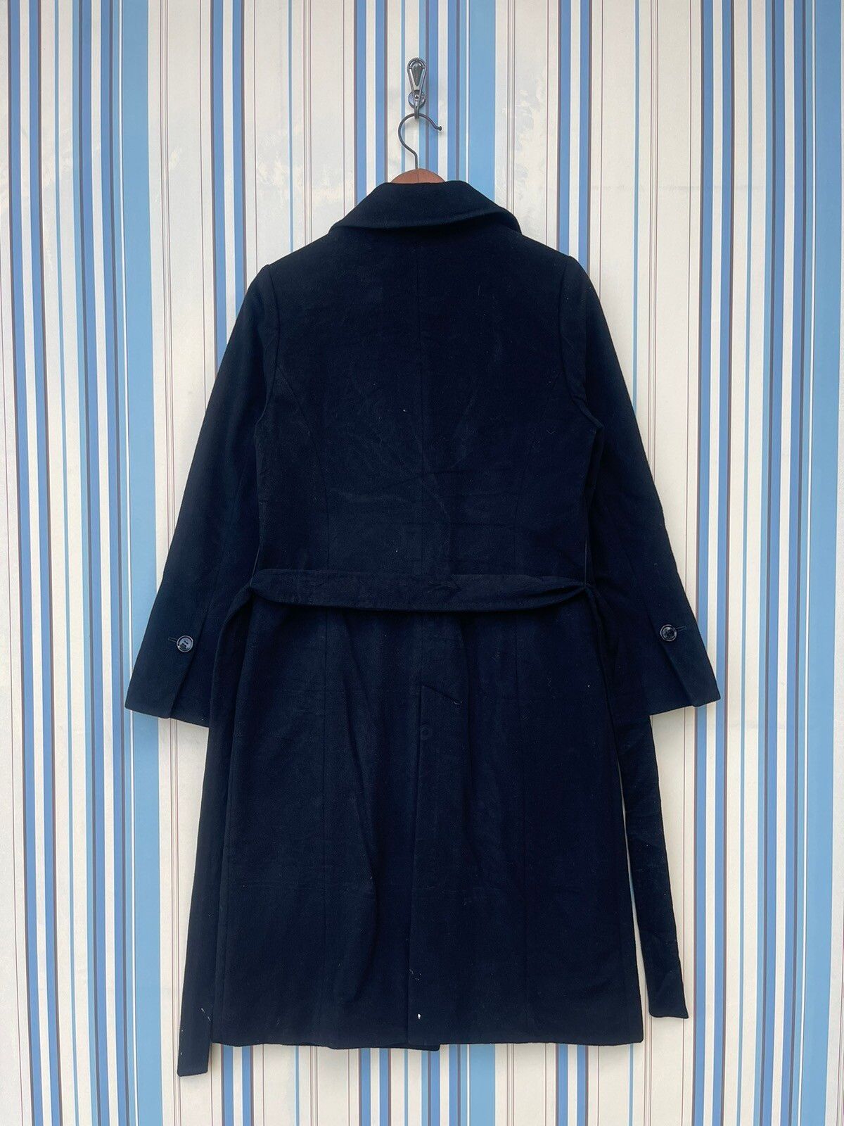 Ined Yohji Yamamoto Wool Belted Coat - 2
