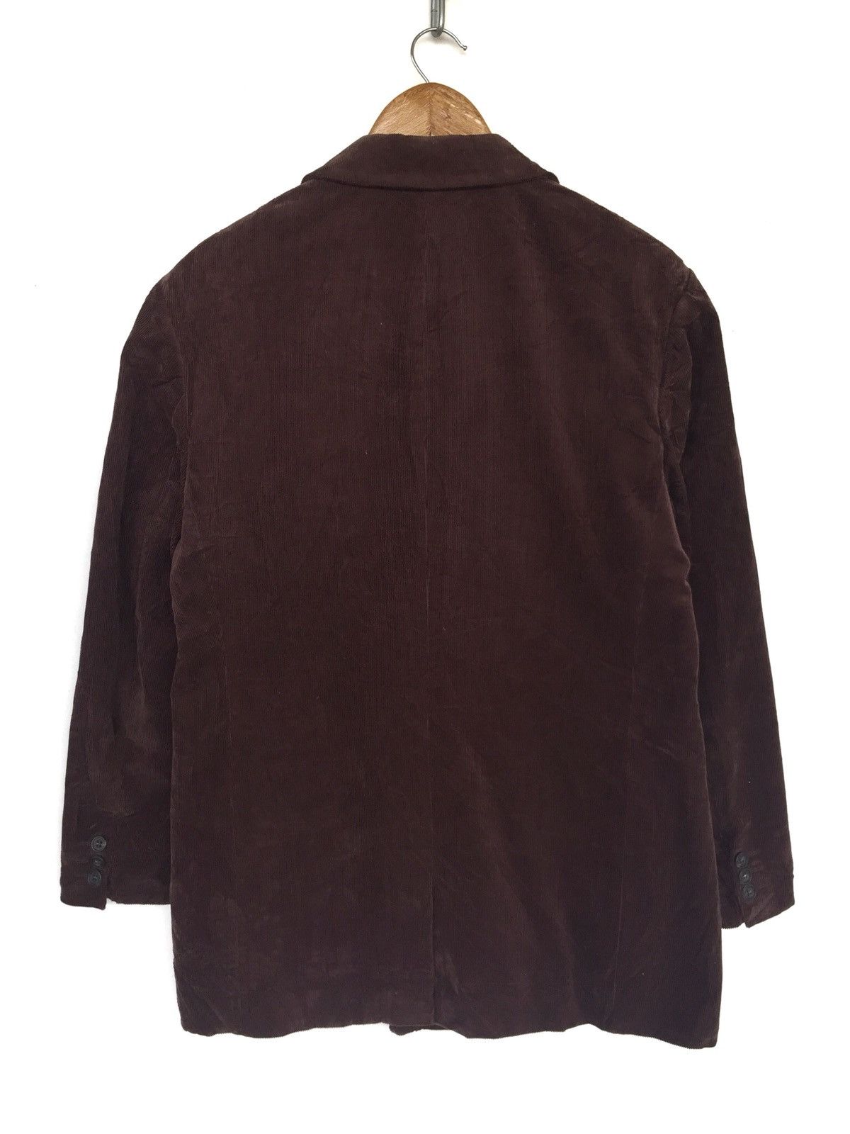 OG Dries van Noten Double Breast Velvet Overcoat Jacket - 5