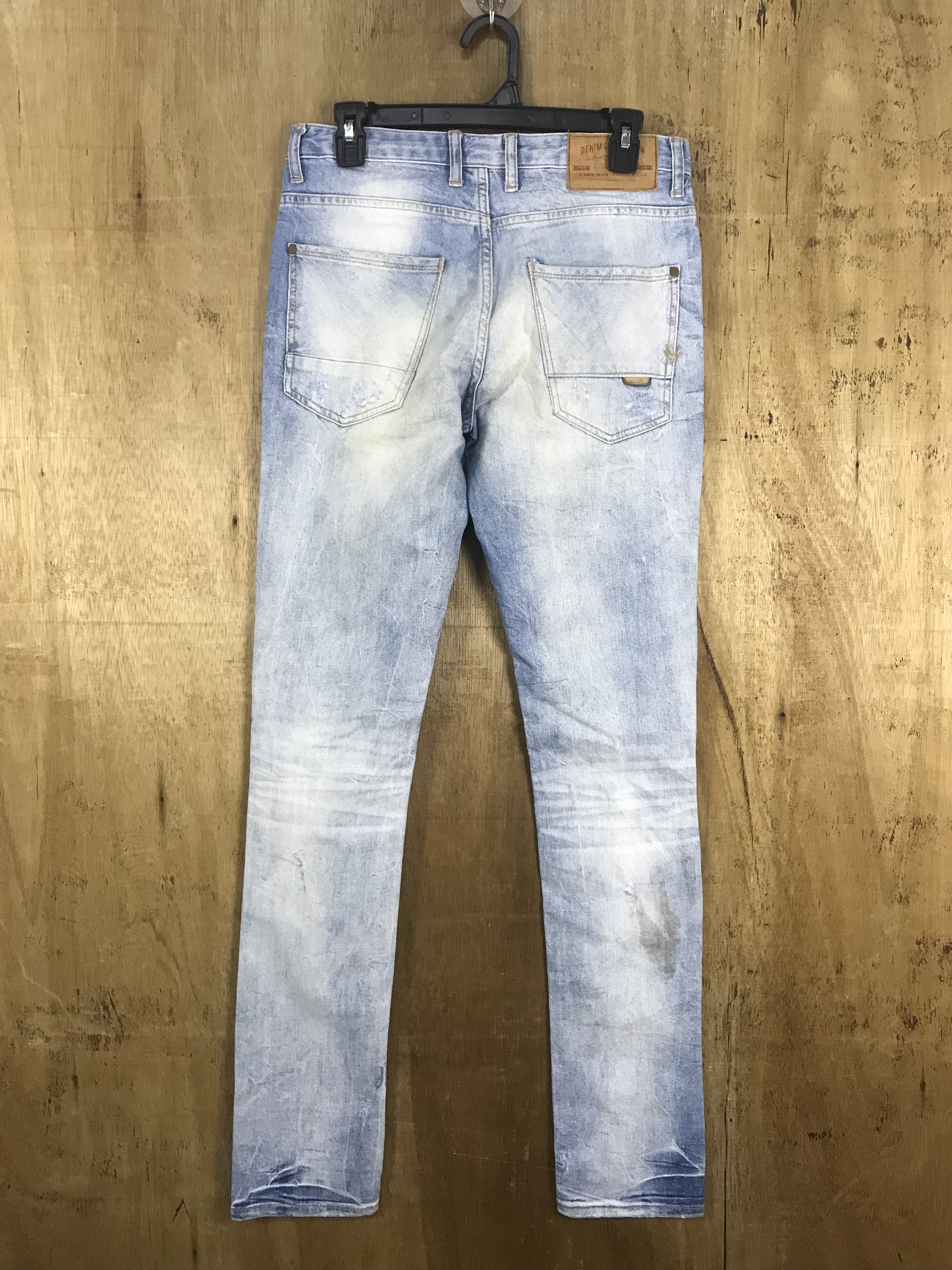 Zara - Zara Men Boro Distressed Slim Denim #3124-A - 9