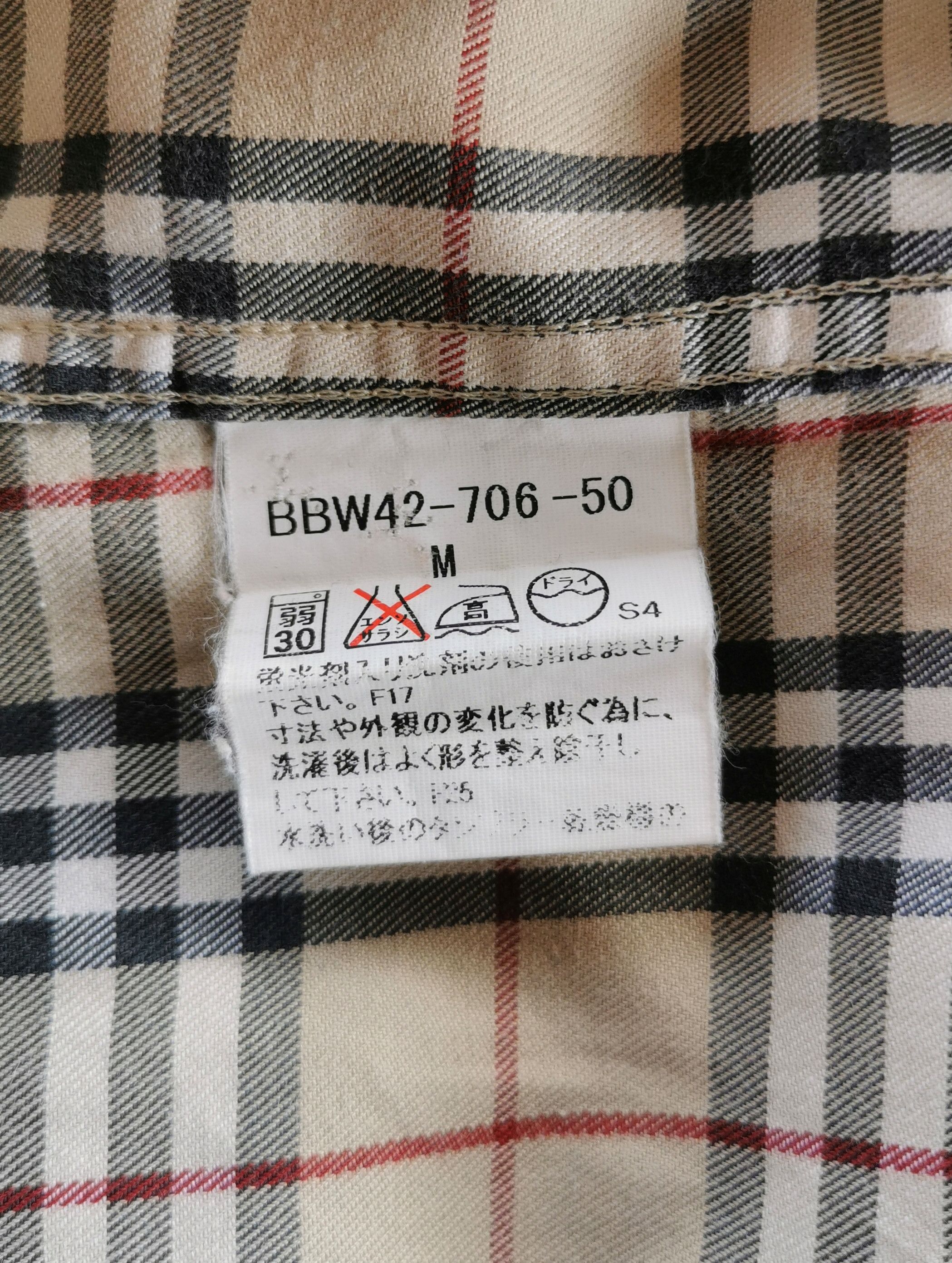 Burberry Check Long Sleeve Shirts - 11