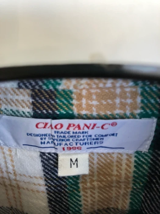 Japanese Brand - Japanese Brand Ciopanic Plaid Tartan Flannel Shirt 👕 - 4