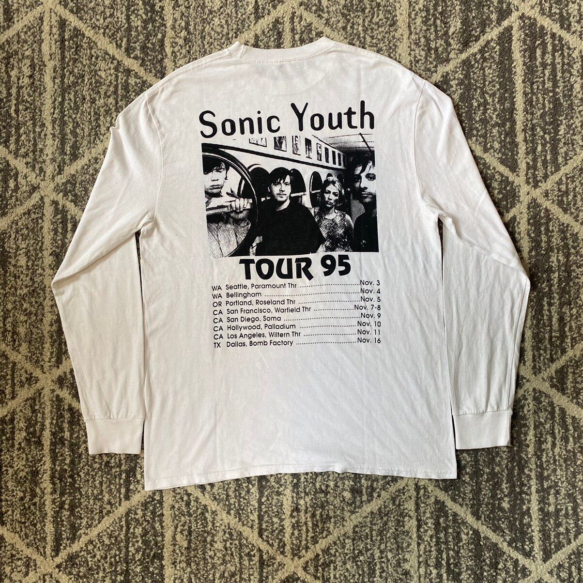 Band Tees - Sonic Youth Tour 1995 t shirt Bootleg - 6