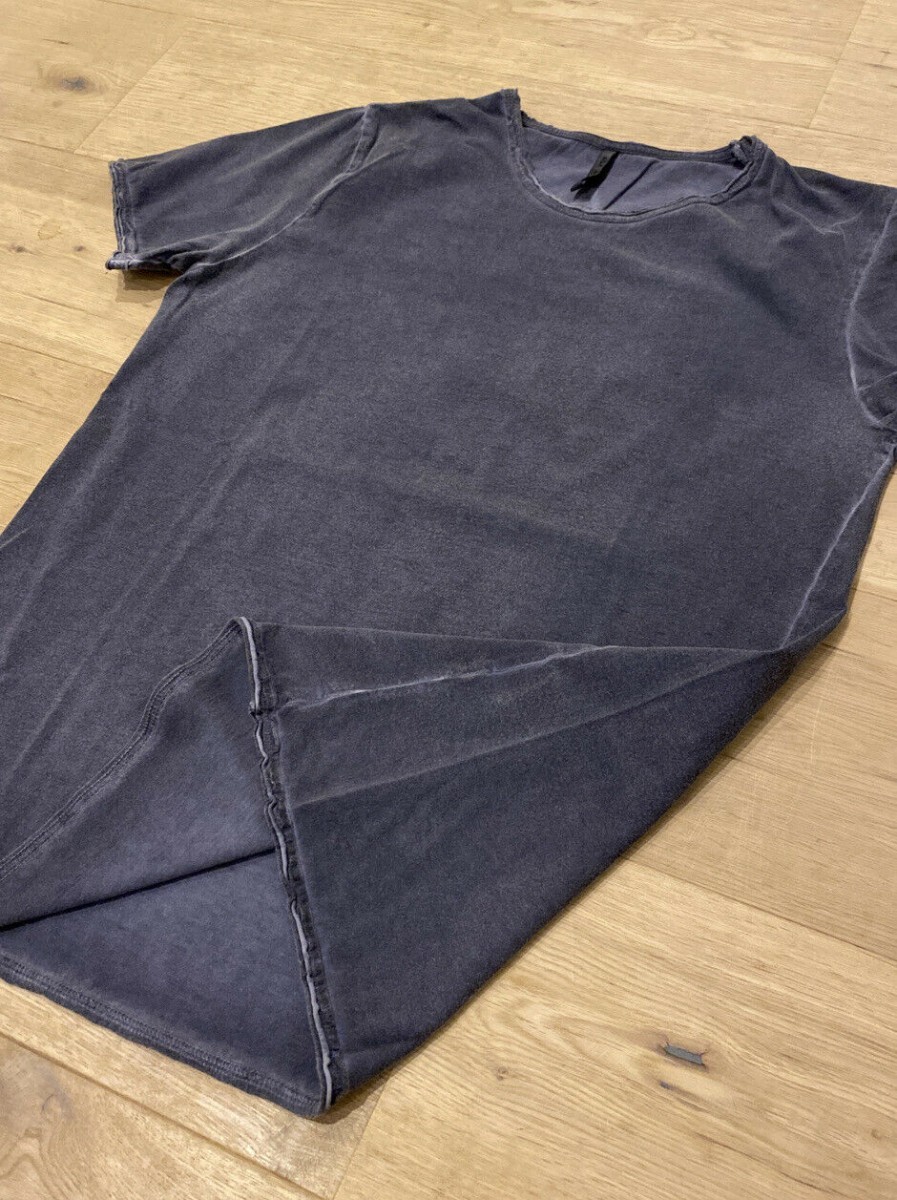 Giorgio Brato - Distressed Blue Washed T-Shirt S M - 4