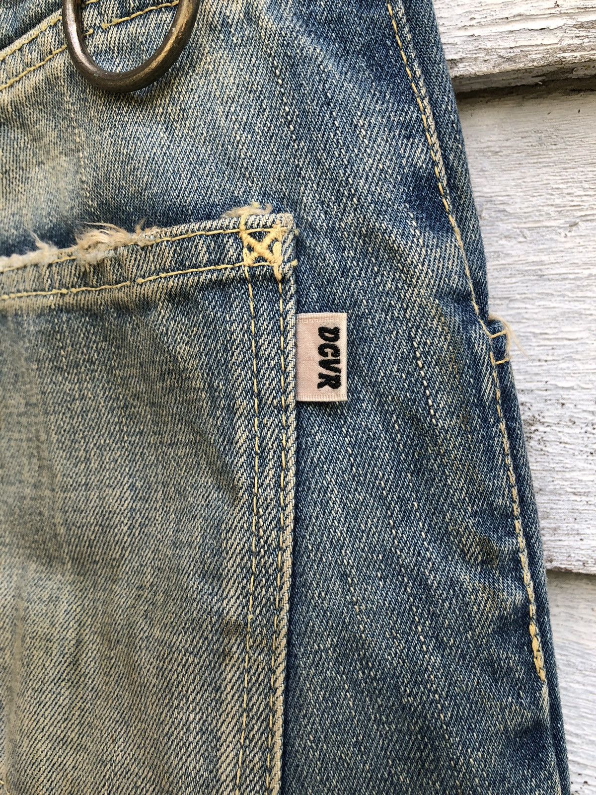💯Felir💯Discovered Distressed Bush Pocket Pant Jean - 9
