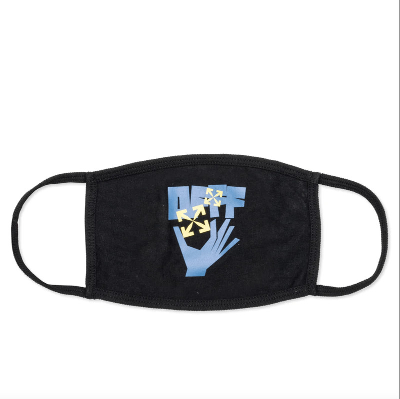 Off-White Virgil Abloh Hands arrow mask One Size - 1