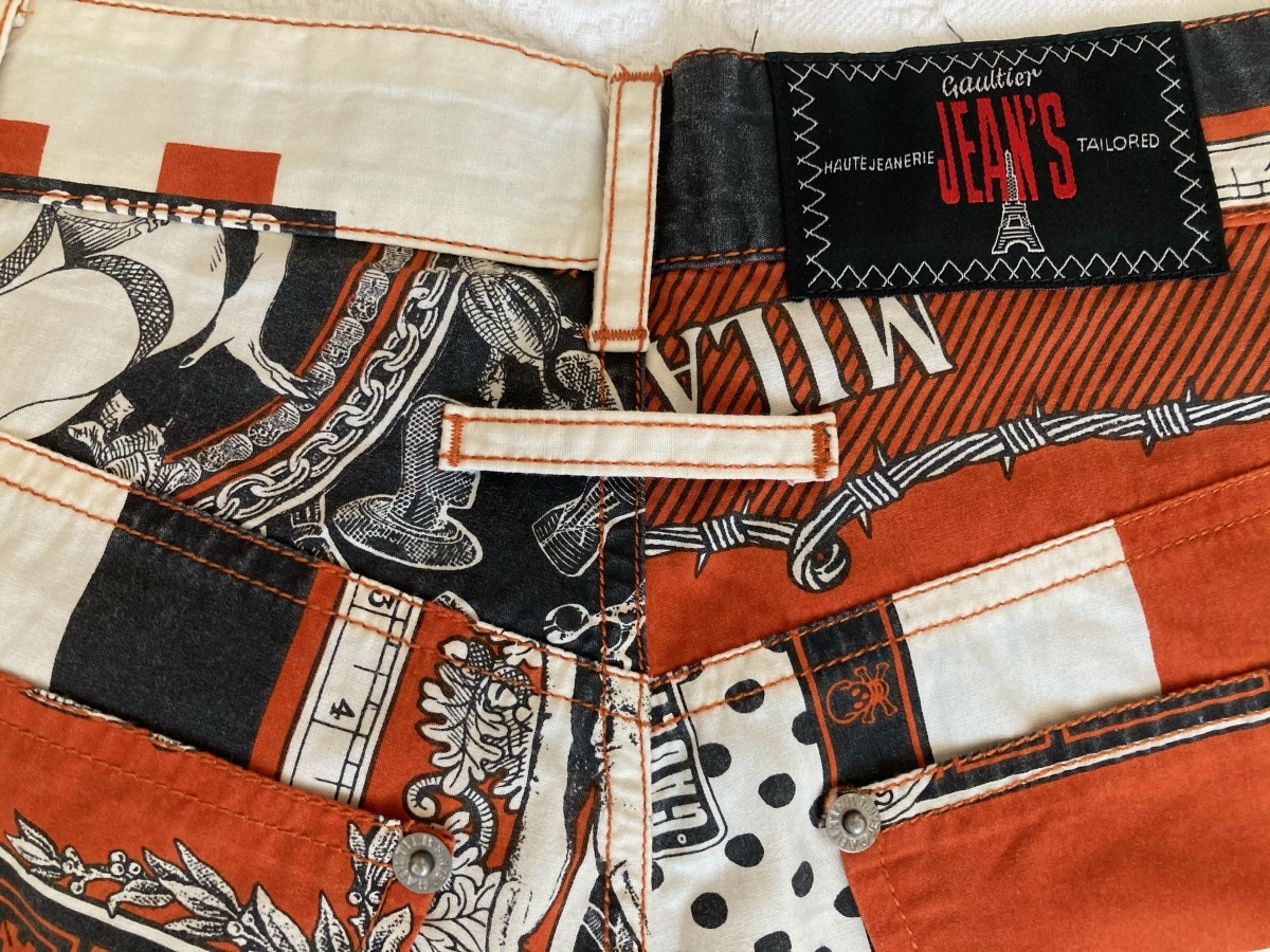 Jean paul Gaultier SS94 Handkerchief printed pants - 19