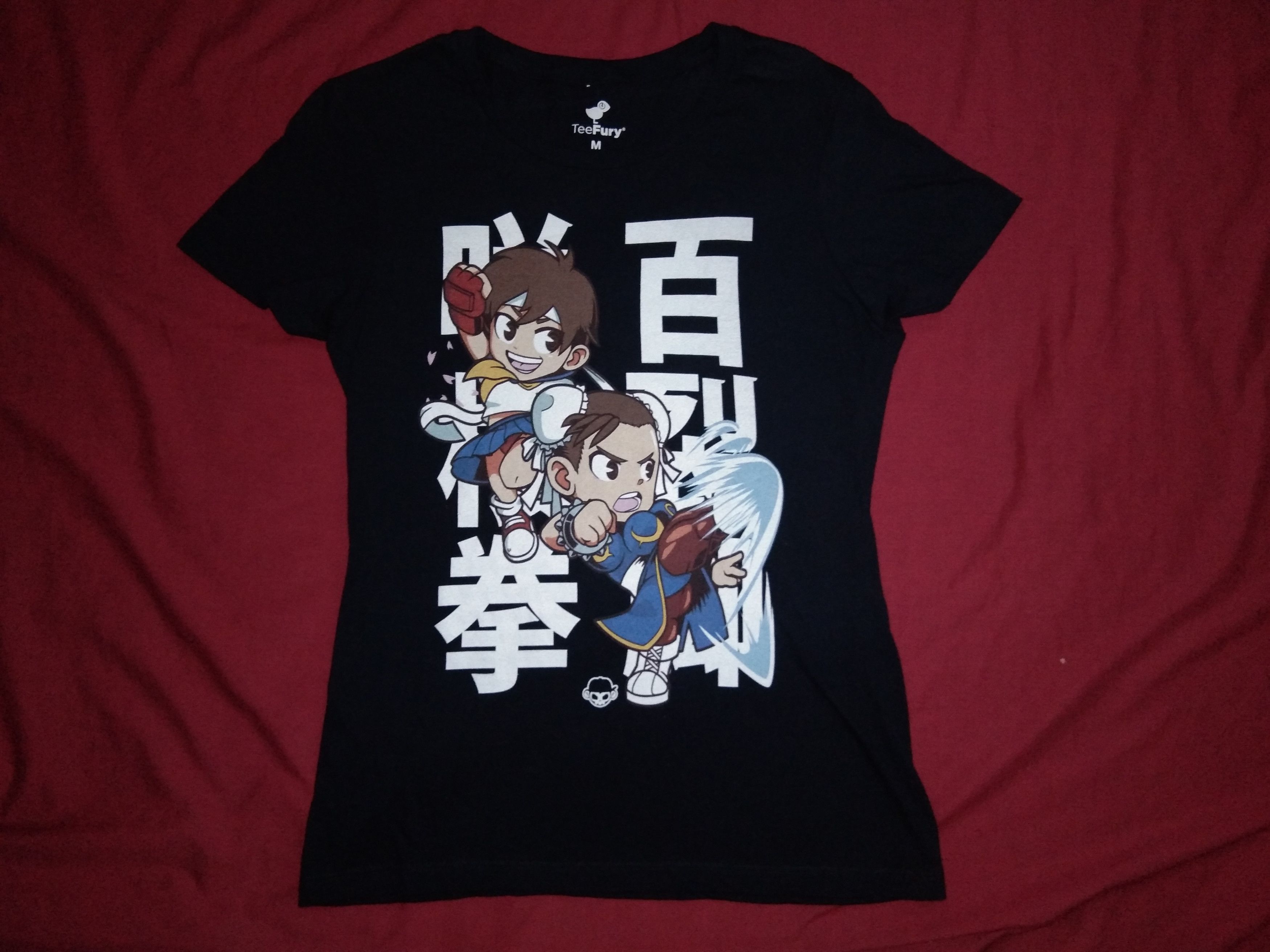 Teefury - Street Fighter Chun Li Sakura women tshirt - 2