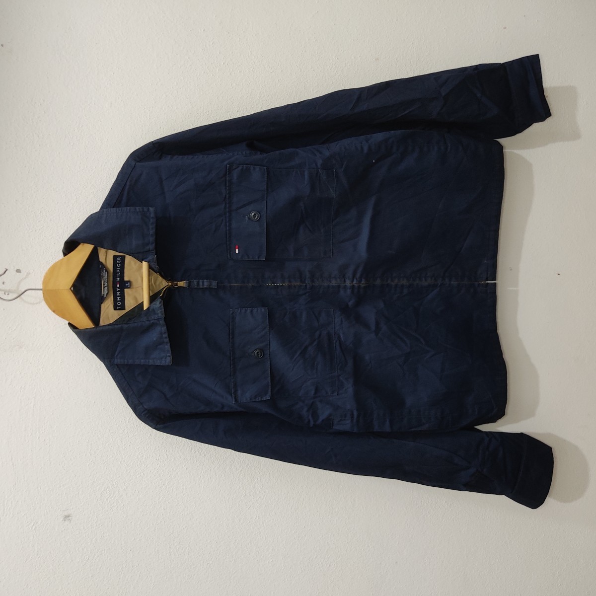 American Vintage - Work Wear Blue Zipper Vintage Jacket - 1