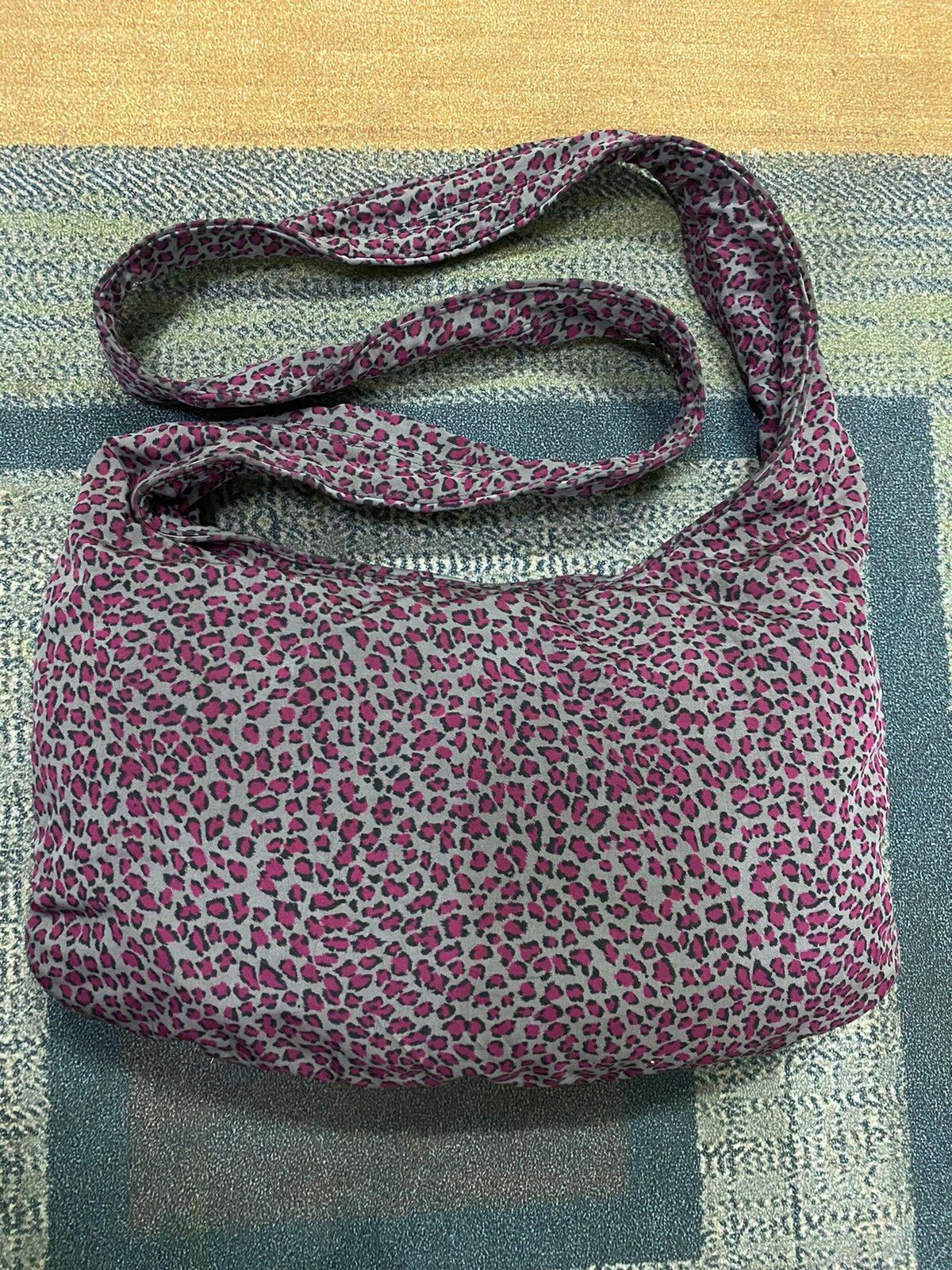Authentic Bottega Venet Leopard Print Shoulder Bag - 2