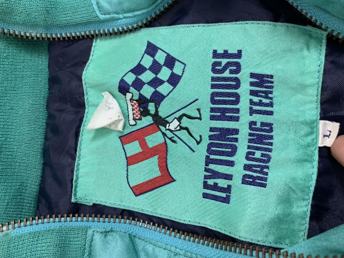 Vintage LEYTON HOUSE RACING Team Bomber Jacket - 10