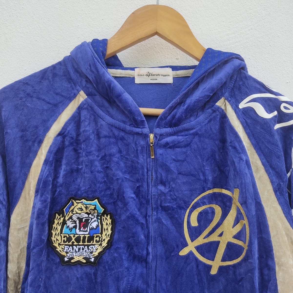 Band Tees - 24 Karats Exile Live Tour 2010 Stadium Big Logo Hoodies - 3