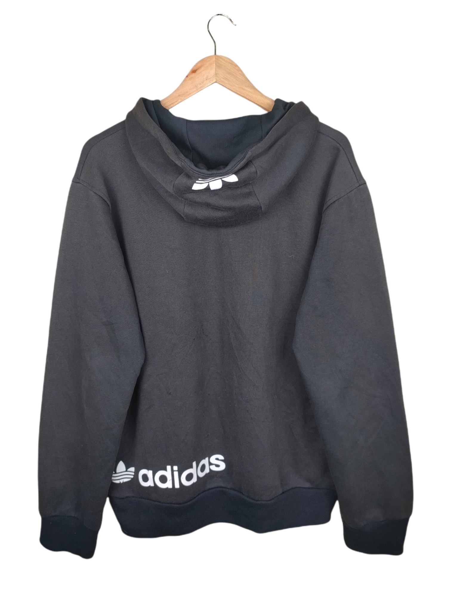 Adidas Big Logo Pullover Hoodie Sweatshirt - 3