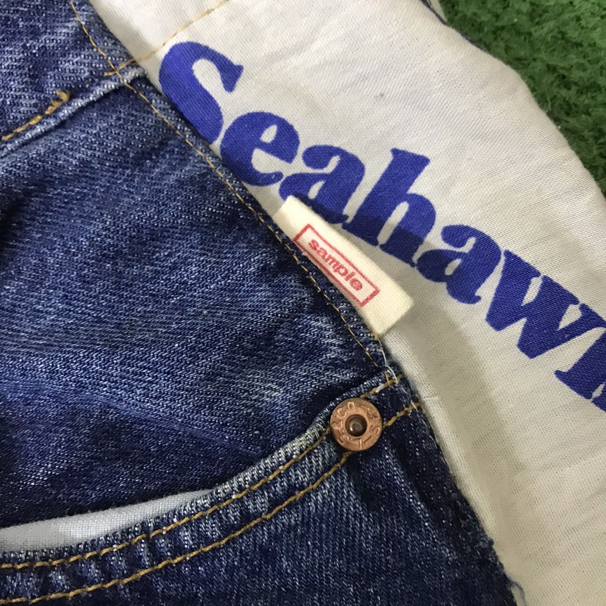 SAMPLE Vintage Levis 501 Needles Rebuild Jeans - 21