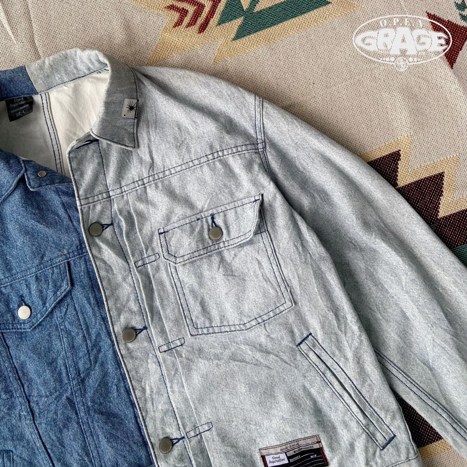 Trucker Jacket MIHARA YASUHIRO type II SUPERB x GU Good Inspiration - 3