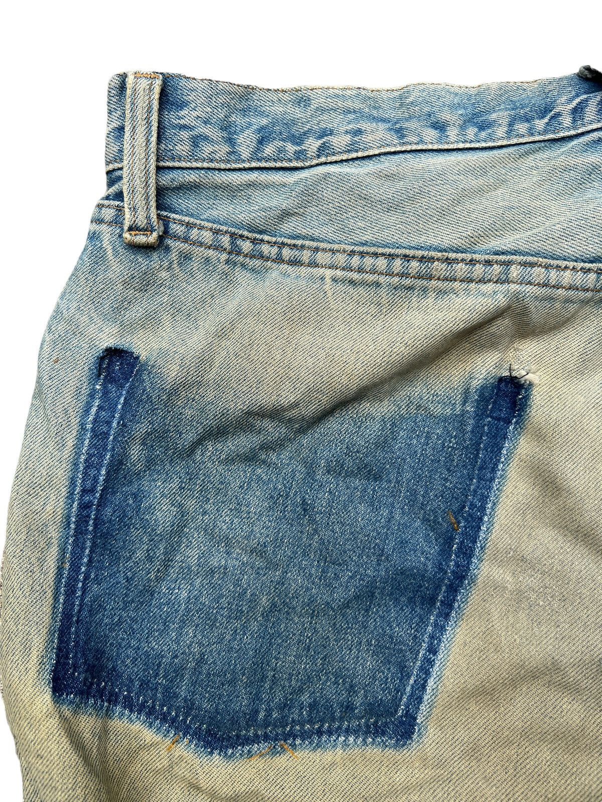 Vintage 70s Levi’s 501 Selvedge Distressed Denim Jeans 32x31 - 12