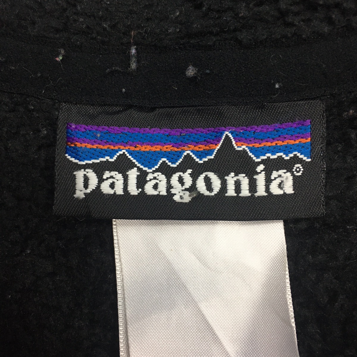 Vtg PATAGONIA USA Minimalist Design Fleece Hoodie Sweater - 8