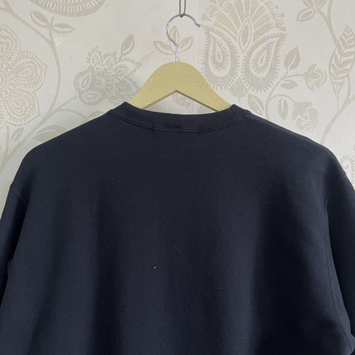 Designer - Rare Mini Teddy Bear Distressed Black Crewneck Sweater - 19