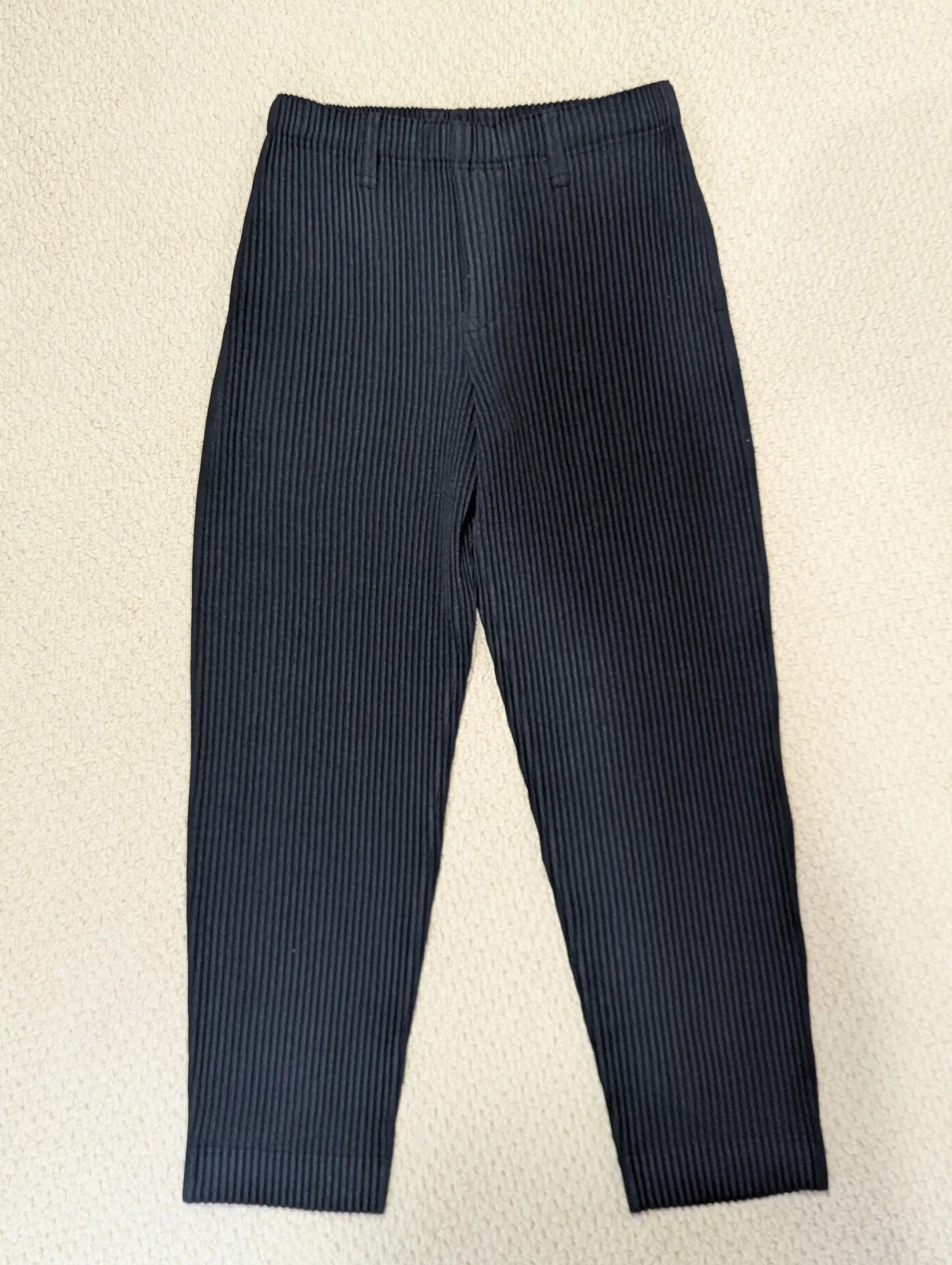 Issey Miyake Homme Plisse Pleated Trousers - 1