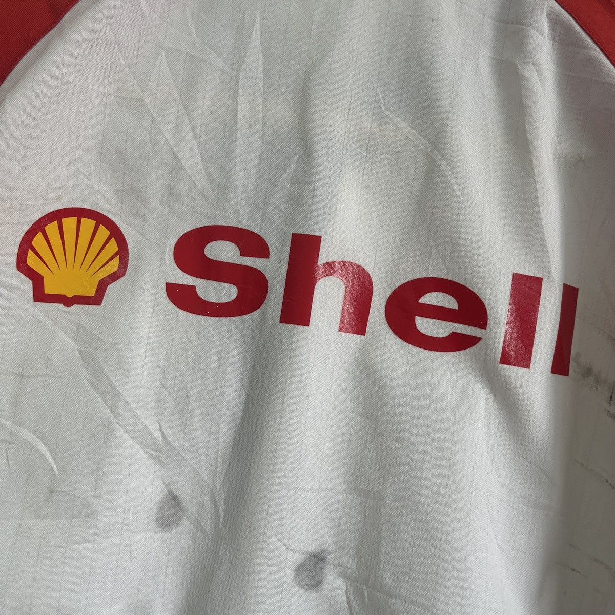 Vintage Shell Workers Uniform Shirts Japan - 13