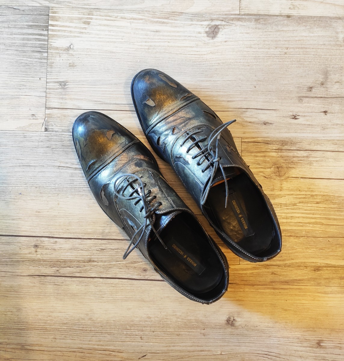 Destroyed derbies.Like Guidi or Yohji Yamamoto - 5