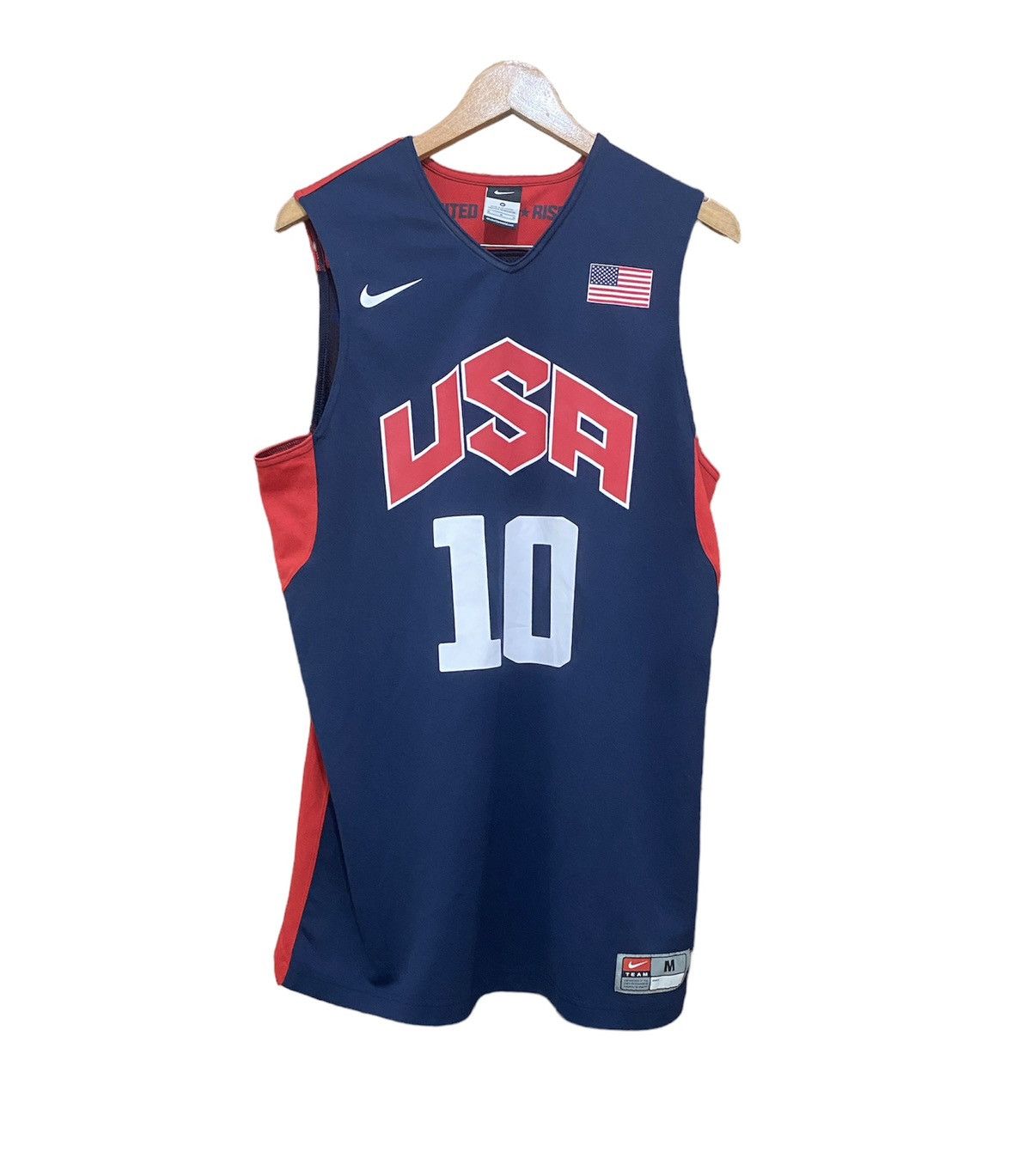 Authentic Kobe Bryant USA Basketball Sleeveless Jersey - 1