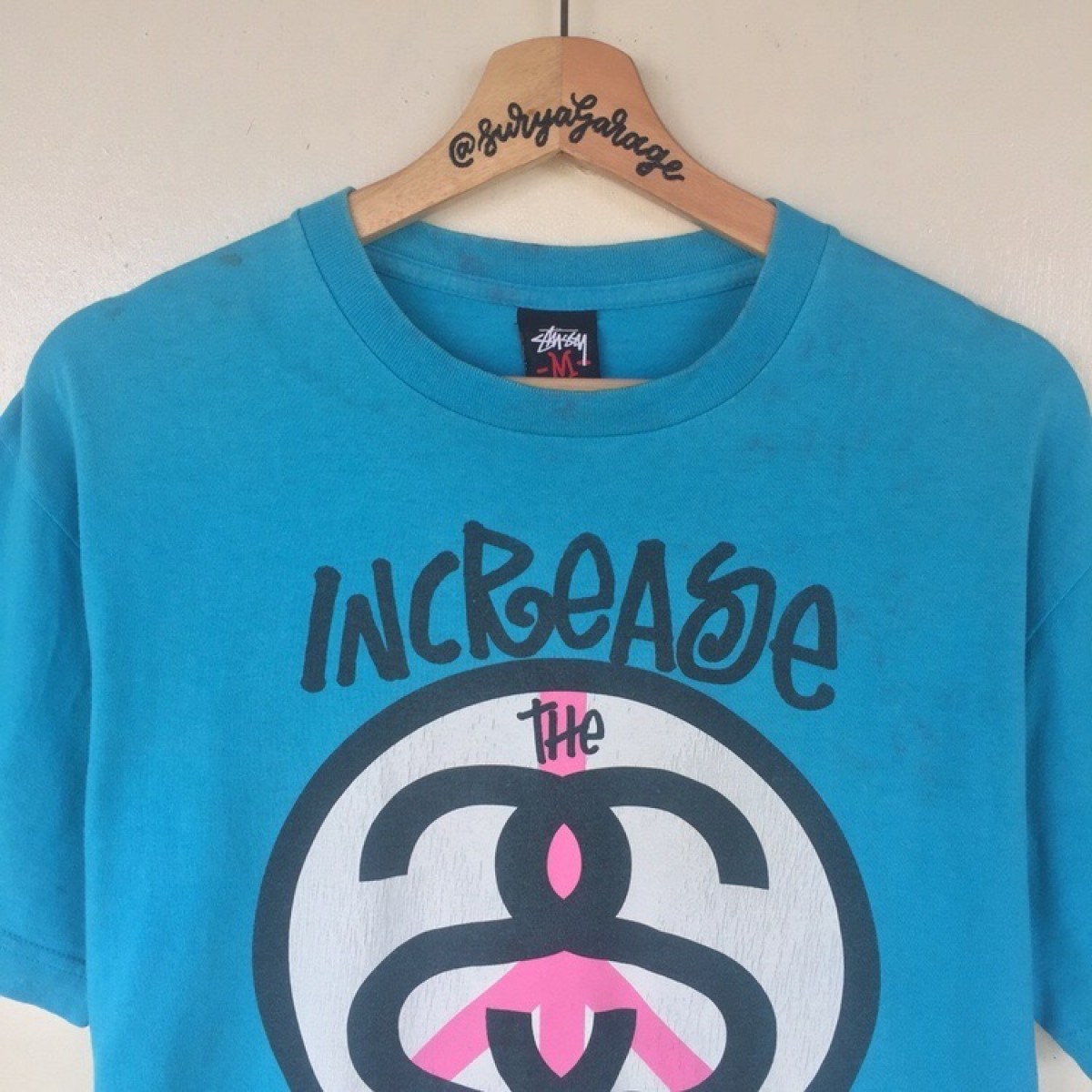 “Increase The Peace” Big Logo Defect Tshirt - 2