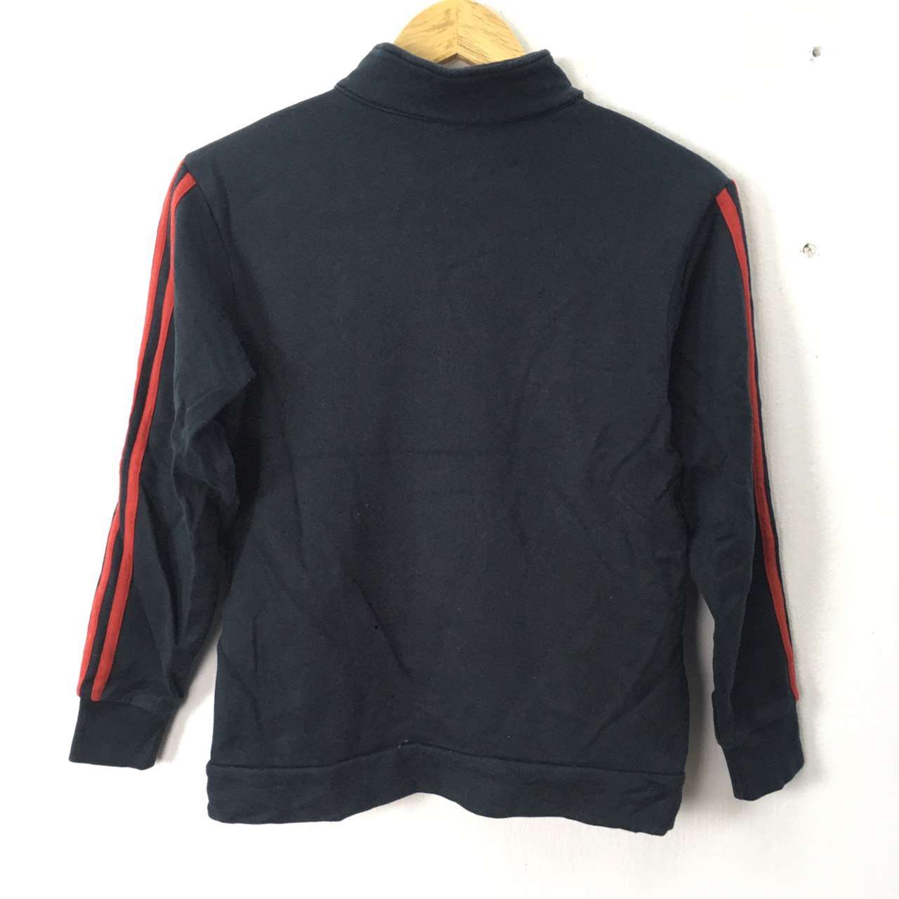 Adidas Big Logo Sweatshirt Upper Zip #5535 - 6