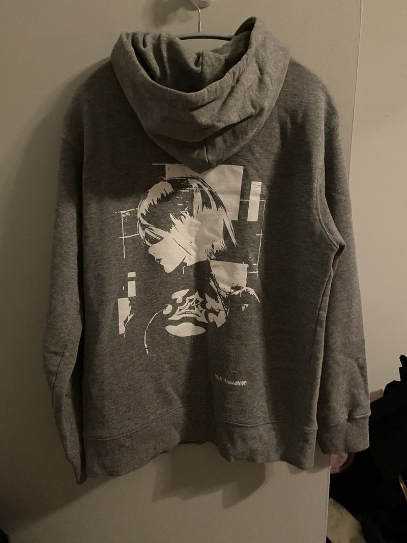 Vintage - Square enix nier automata 2b pullover hoodie - 1