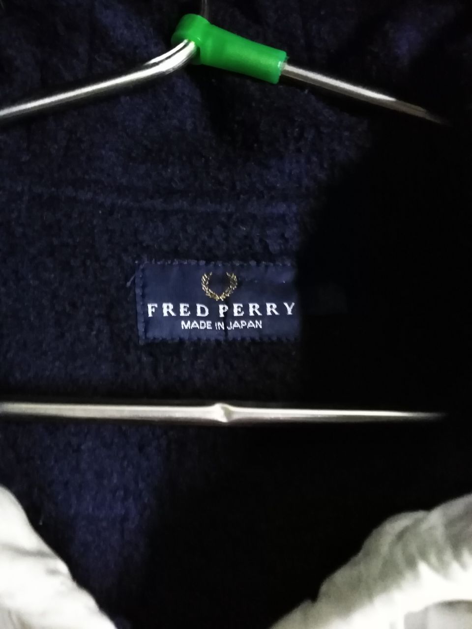 RARE! FRED PERRY PUFFER WHITE JACKET - 6