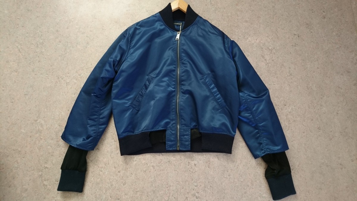Longjourney - NWT Rare Blue Bomber MA1 Oversized Jacket S M L XL - 1