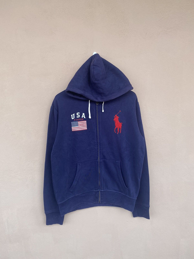 POLO RALPH LAUREN ネイビー ジップ パーカーTALON Other Designers Polo Ralph Lauren - VINTAGE POLO BY RALPH LAUREN