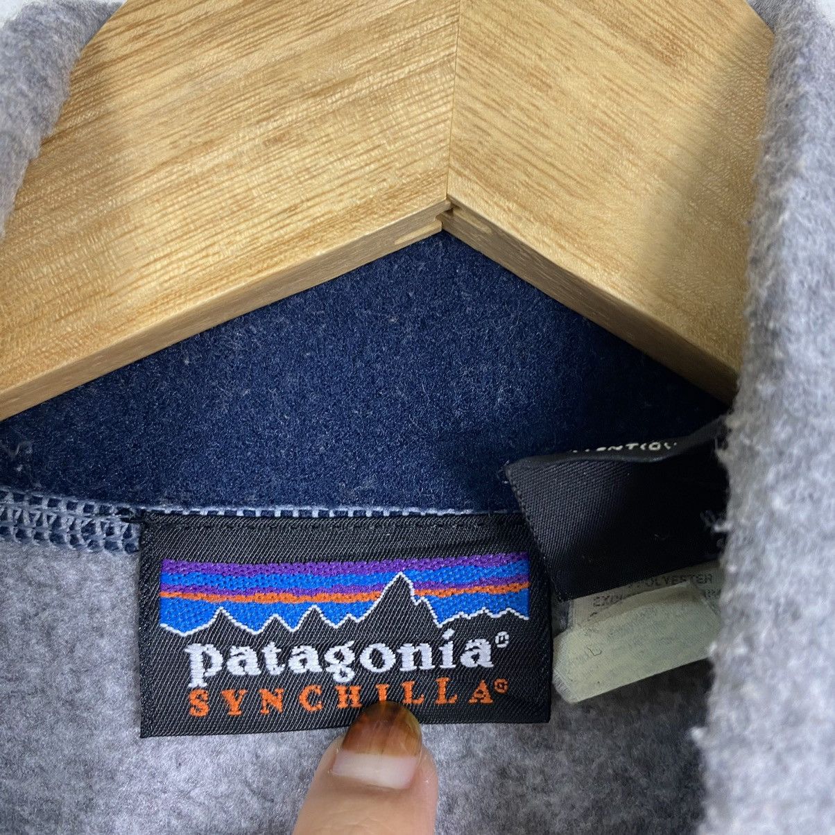 Vintage Patagonia Vest Fleece Zipper - 8