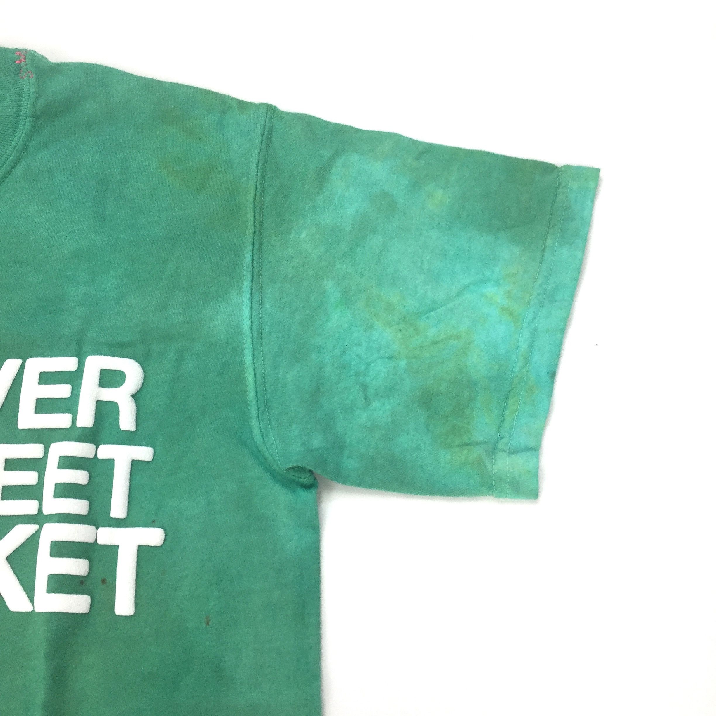 Dover Street Market - CPFM Green Double Vision Tie Dye T-Shirt NWT - 8