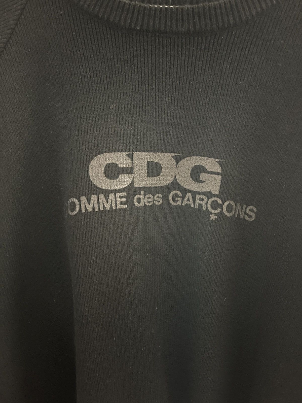 CDG Comme Des Garcons OG Logo Knit Sweater - 2